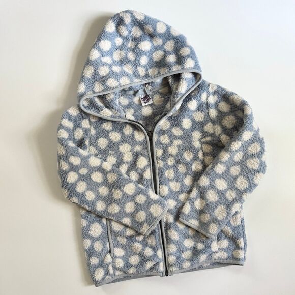 Hanna Andersson Marshmallow Fleece Zip Up Hoodie Jacket - Picture 1 of 5